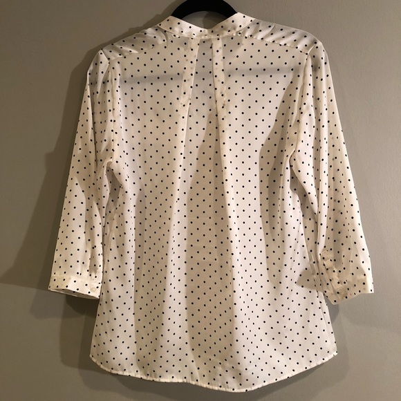 The Limited // Polka Dot Blouse - Picture 2 of 2